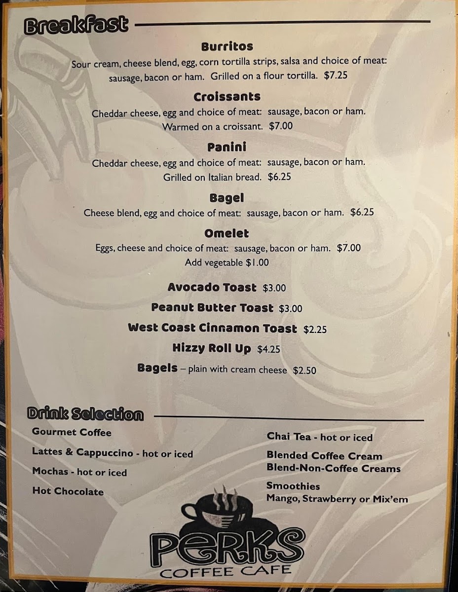 Menu Perks Cafe-1