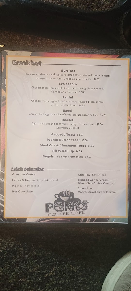 Menu Perks Cafe-7